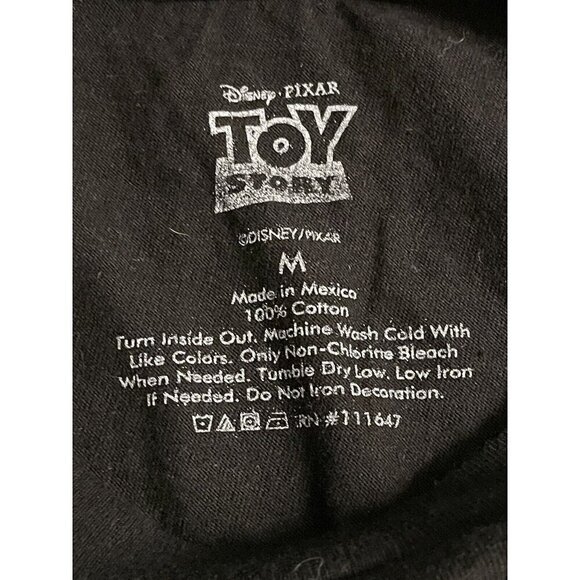 Disney Pixar Toy Story You've Got A Friend in Me T-Shirt Mens Sz M Graphic Black - Picture 3 of 7